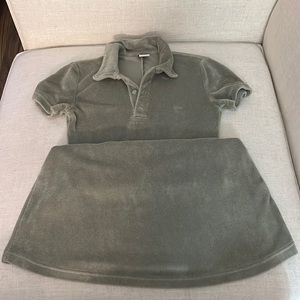 Aritzia - TNA terrycloth dress